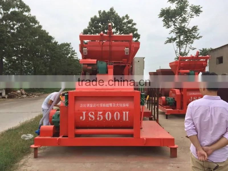 Concrete mixer with pump in china/forced concrete mixer with lowest price