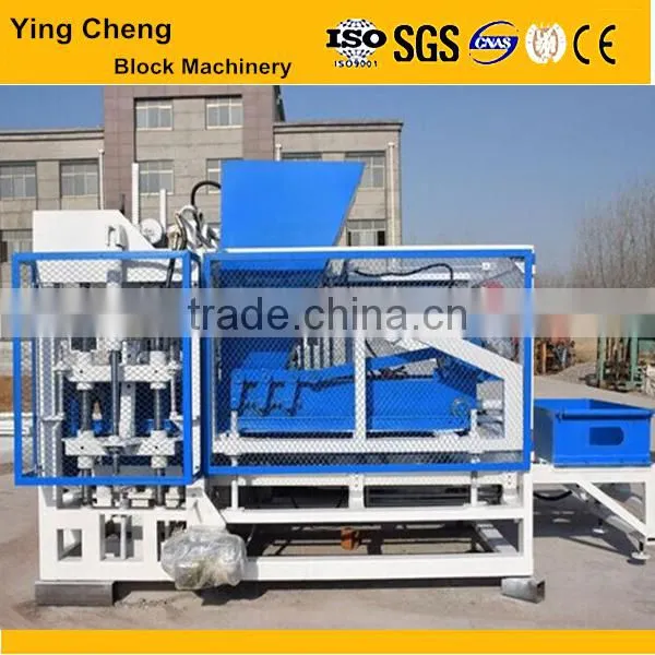 2015 best quality hydraluic blokc machine QT4-18 kerb stone brick making machine price
