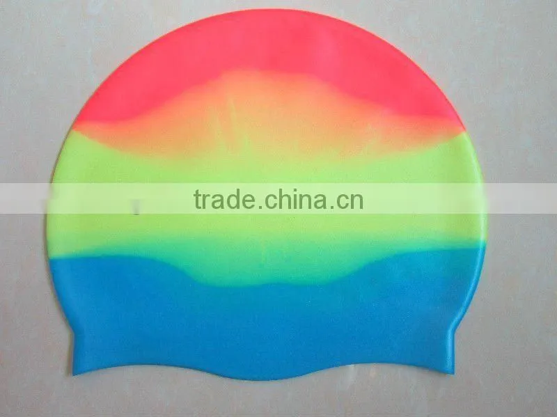 silicone swimming cap