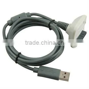 USB Charger Cable for Xbox 360 Wireless Controller PC