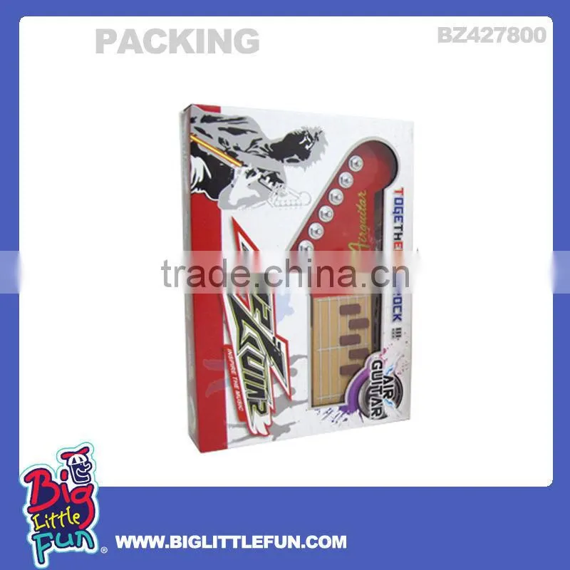 Mini air guitar toy with flash light