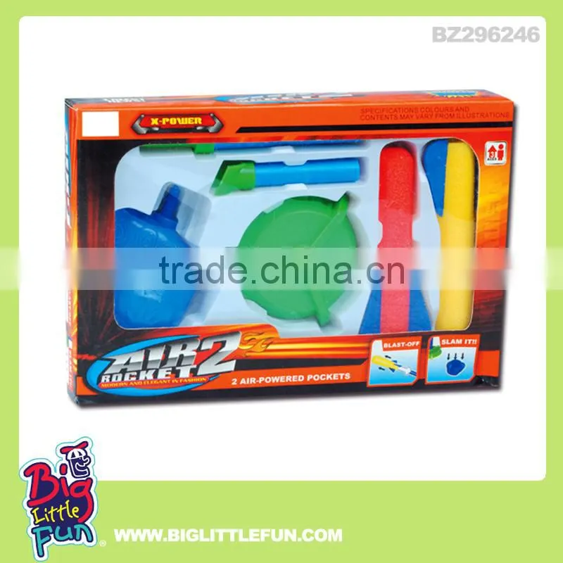 Foam rocket toy rocket launcher