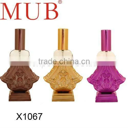 Sliver Princess wedding dress style bottle ,alloy perfume bottle