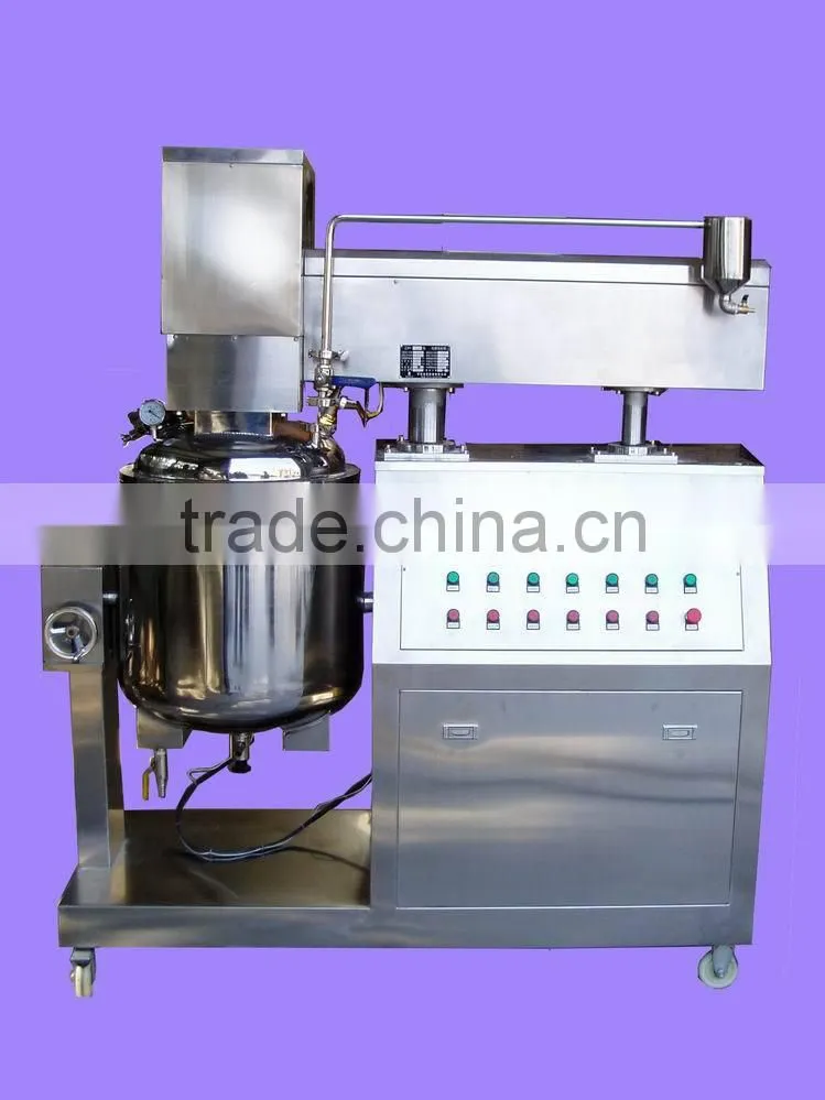 2015 vacuum homogenizing /emulsifying machine for lab-use
