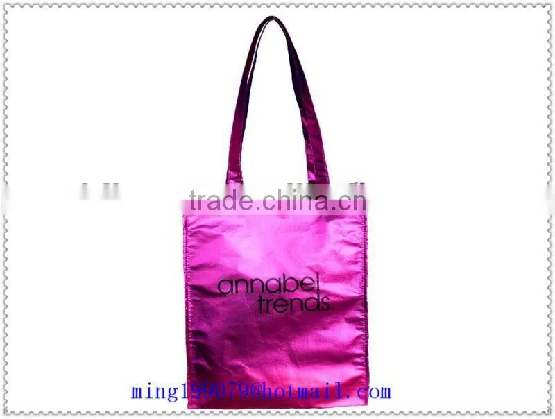 customized New Laser Non Woven Bag handbag