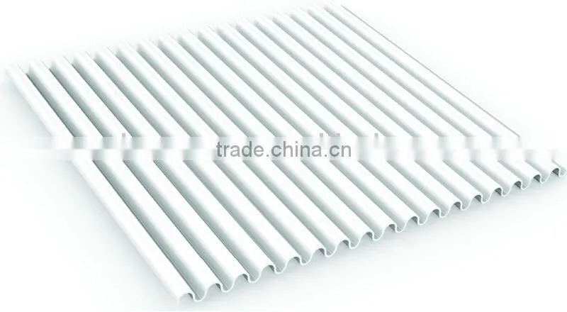 Colored Polycarbonate Sheets in Profiles (Valuview Opal series)