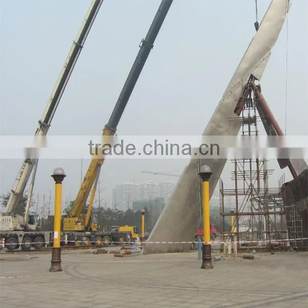 China steel outdoor sculpture deisgn