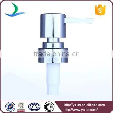 Polished hotel kitchen liquid soap dispenser plastic pump