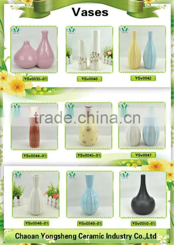 Promotional ceramic flower vase wholesale