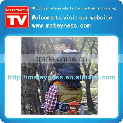 Shoulder Carrier with Ankle Straps and Cushioned Seat