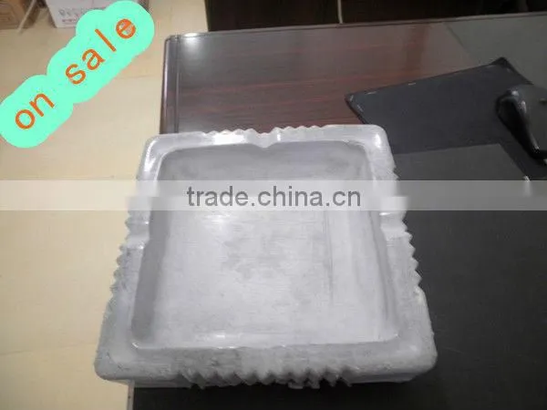 White double dragon Sandstone Round 150*150*80mm Ashtray On Sale