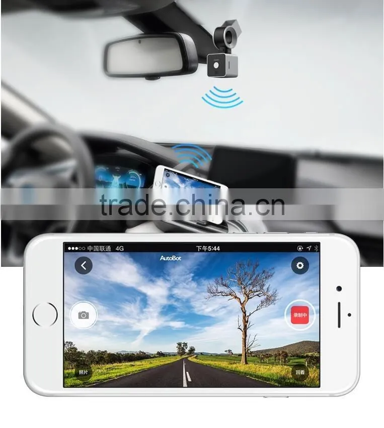 New Arrive Intelligence Automobile data recorder 1080P HD Wide Angle Night Vision Wireless Car Corder