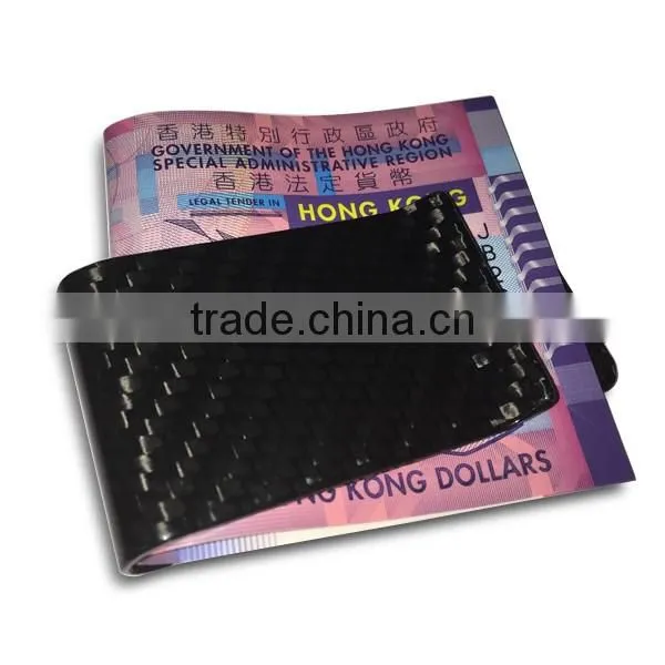 Real Carbon Fiber Money Clip