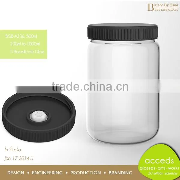 Borosilicate Airtight Glass Jars for Honey