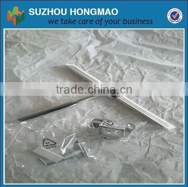 Commercial stainless steel glass window cleaning wiper and window squeegee cleaner