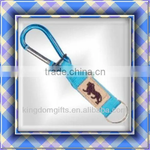 Stylish Aluminum Carabiner with lanyard