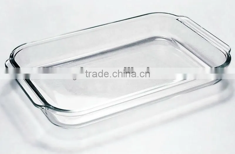Pyrex High Borosilicate glass baking dish,Rectangular shape Baking tray