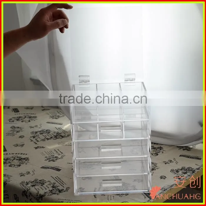 acrylic drawer storage organizer