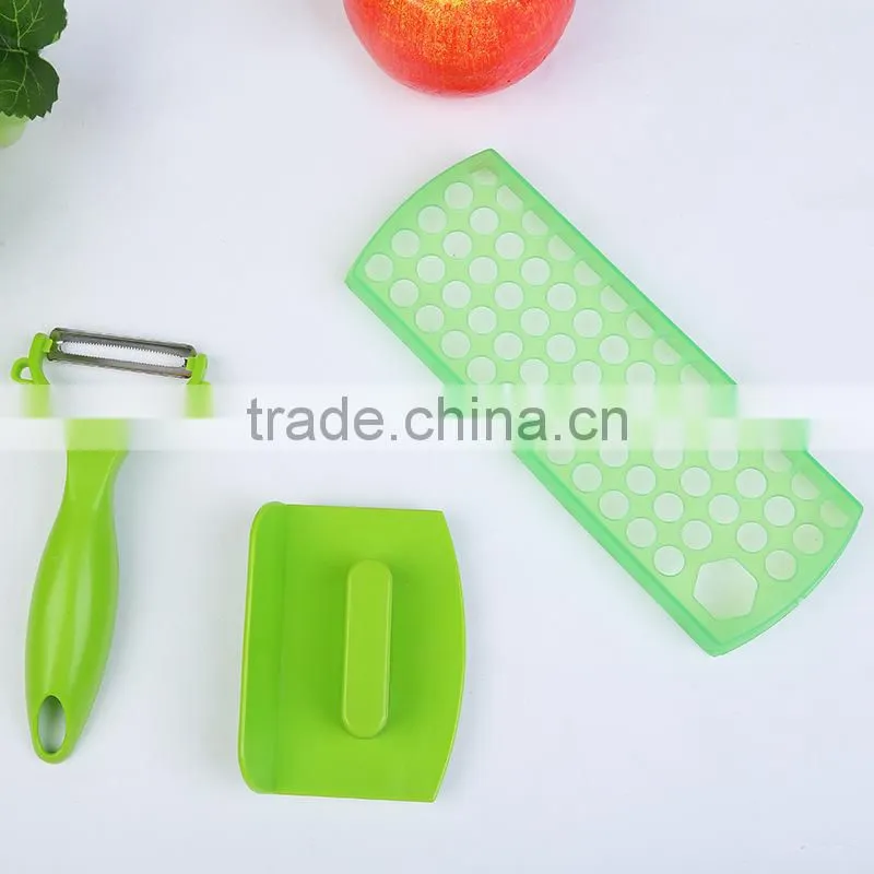Multifunctional shredder household kitchen assistant 13 piece kitchen tool set round Salad fruit slicer