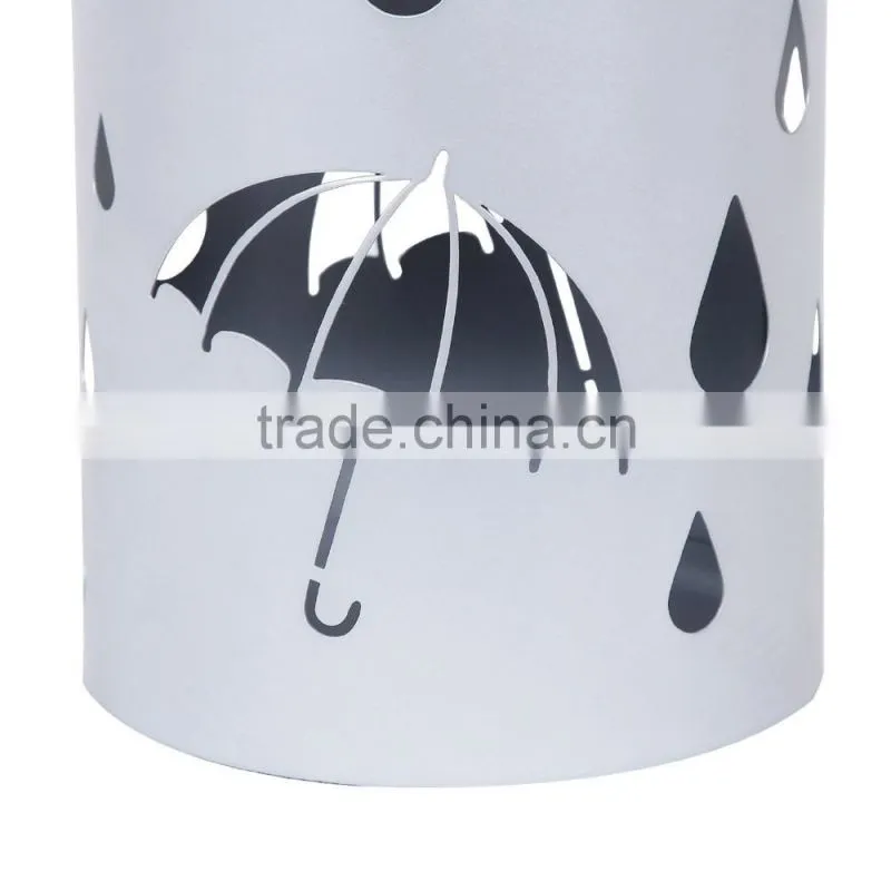 Hot metal office umbrella barrel Storage barrel iron umbrella stand