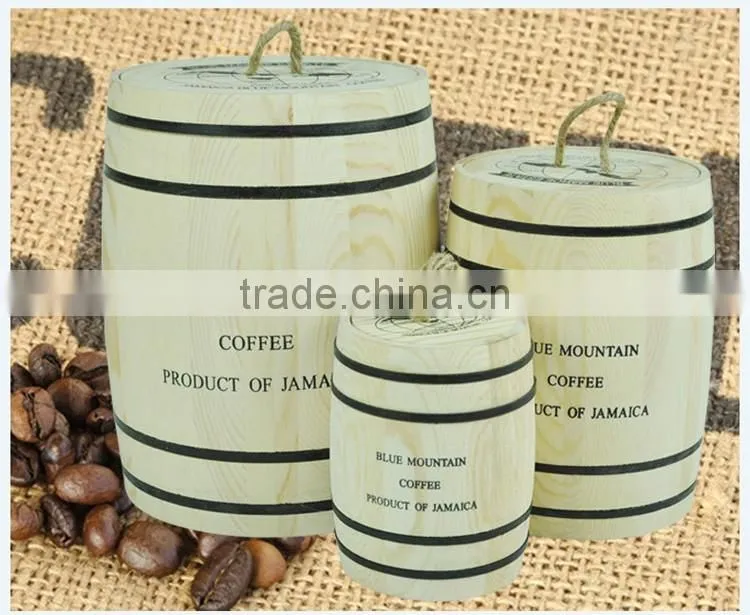 Mini Wooden Barrel
