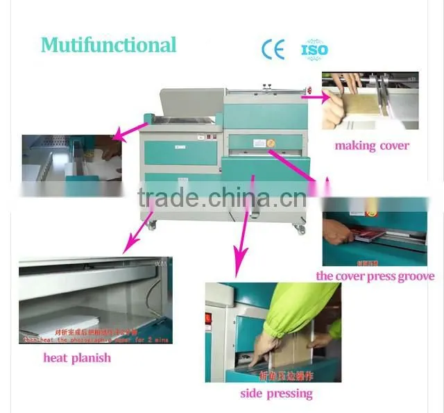 New hot sale! Multifunction 10 in 1 album making machine