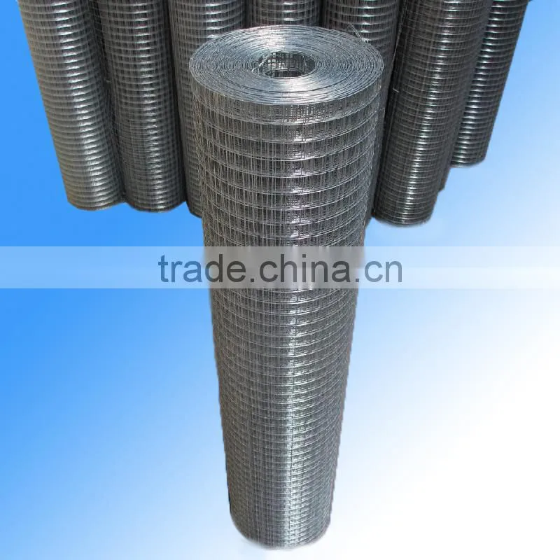 galvanized welded wire mesh/pvc coated welded wire mesh