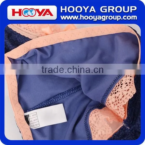 95%Polyester And 5% Spandex Free Panties Sample Lace Panties New Model Lady Panties