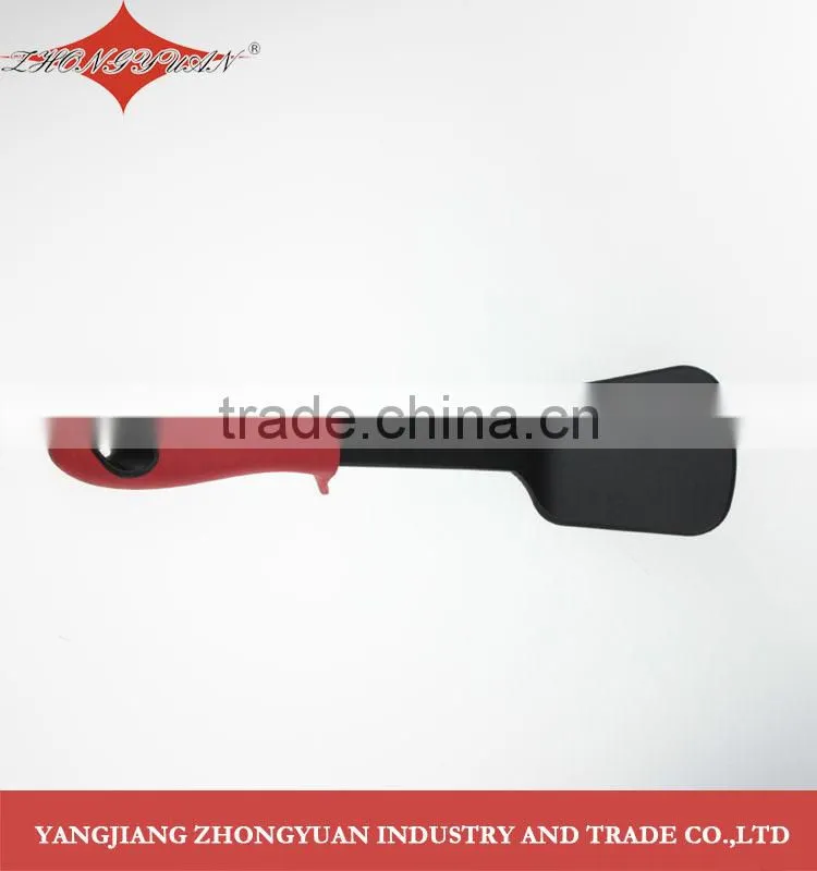 100% food grade kitchen utensil,nylon kitchen tool with red heart shaped handle