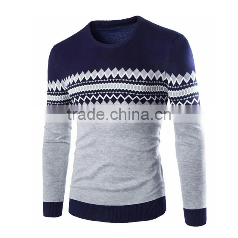 Fashion Brand Autumn Winter Men Sweaters Casual Slim Fit Long Sleeve Knitted Pullovers Knitwear Plus Size M-2XL
