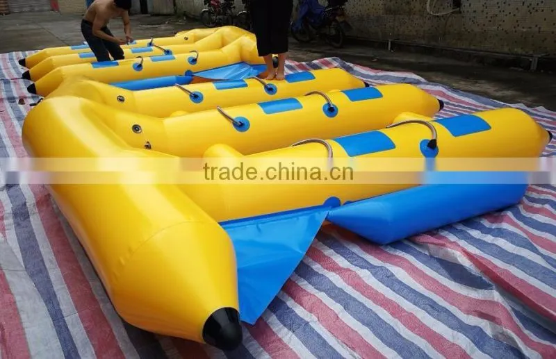 Inflatable flying fish water towable tubes banana boat water sport game