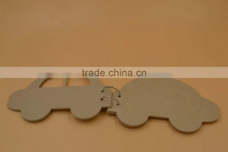 wooden deco, MDF craft,DIY wood crafts sticker by child