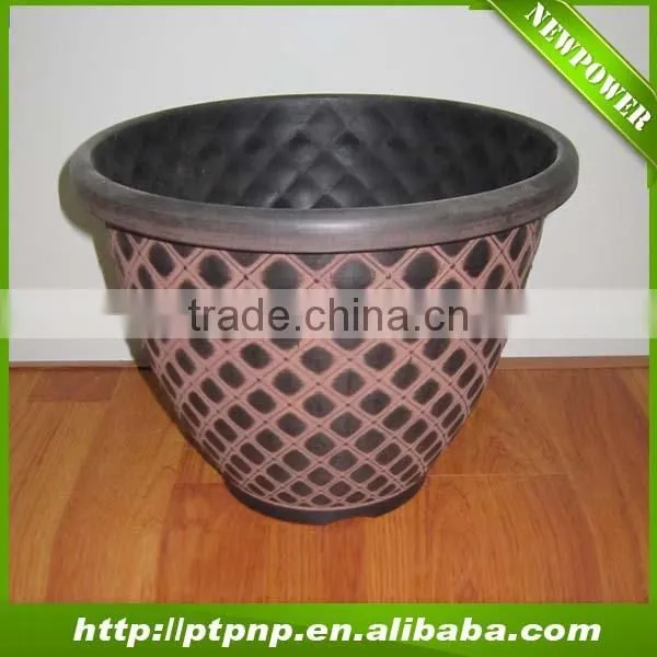 Factory Whole sale durable melamine balcony flower pots