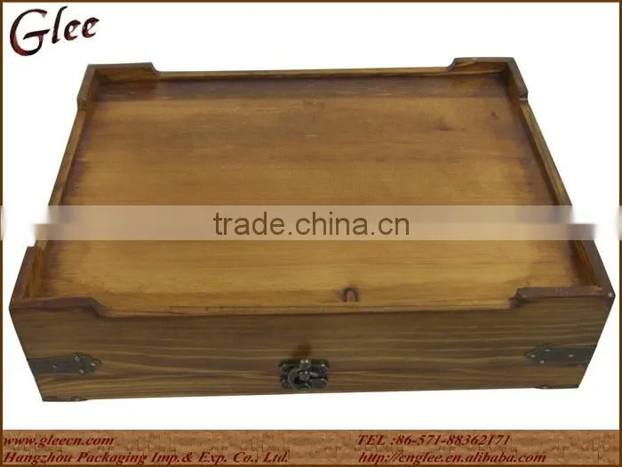Natural Solid Wood Coffee Capsules Box