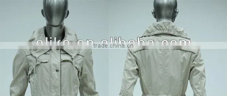 2013 hot styles spring 100% cotton jacket for women