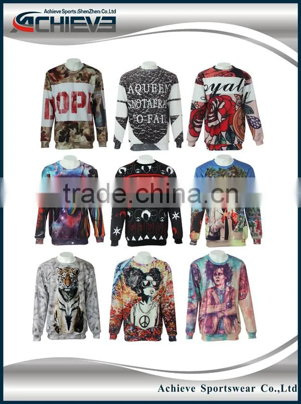 Womens Mens 3D Animal Print sweatshirt space galaxy jumper Pullover