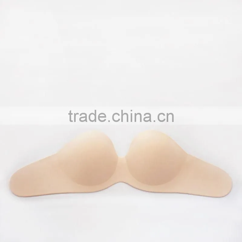fashionable adhesive backless strapless invisible breast bra