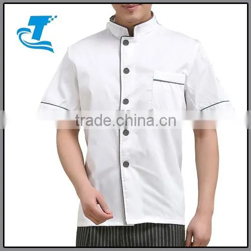2016 Summer unisex Short Sleeve Chef Uniform