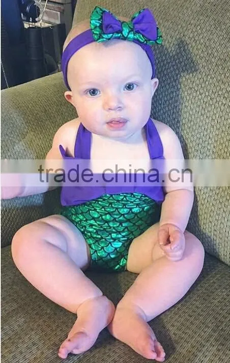 Swimmable Mermaid Tail Costume Swimwear Princess Mermaid Bikini Swimsuit