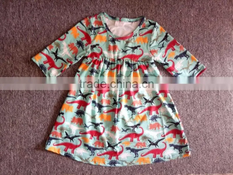Yiwu Wholesale Childrens Clothing Latest Children Dress Designs Kids Fashion Girl Dress Manufacturer