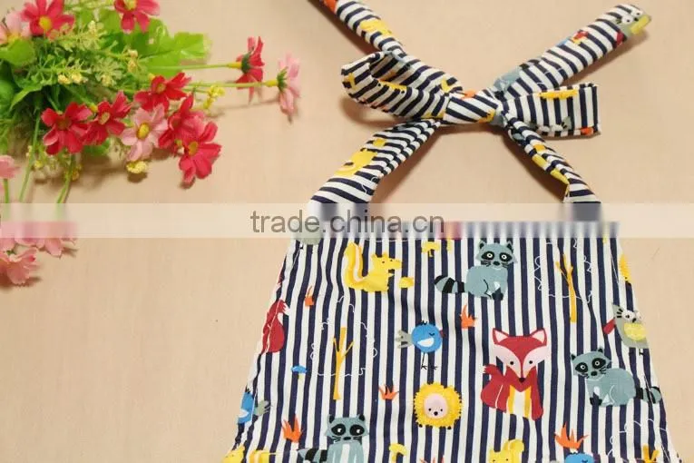 Summer Ruffles Cotton Rompers Infant Girls Outfit