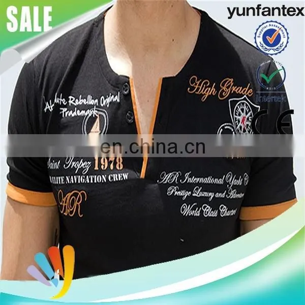2017 latest new fashion custom design mens polo shirt