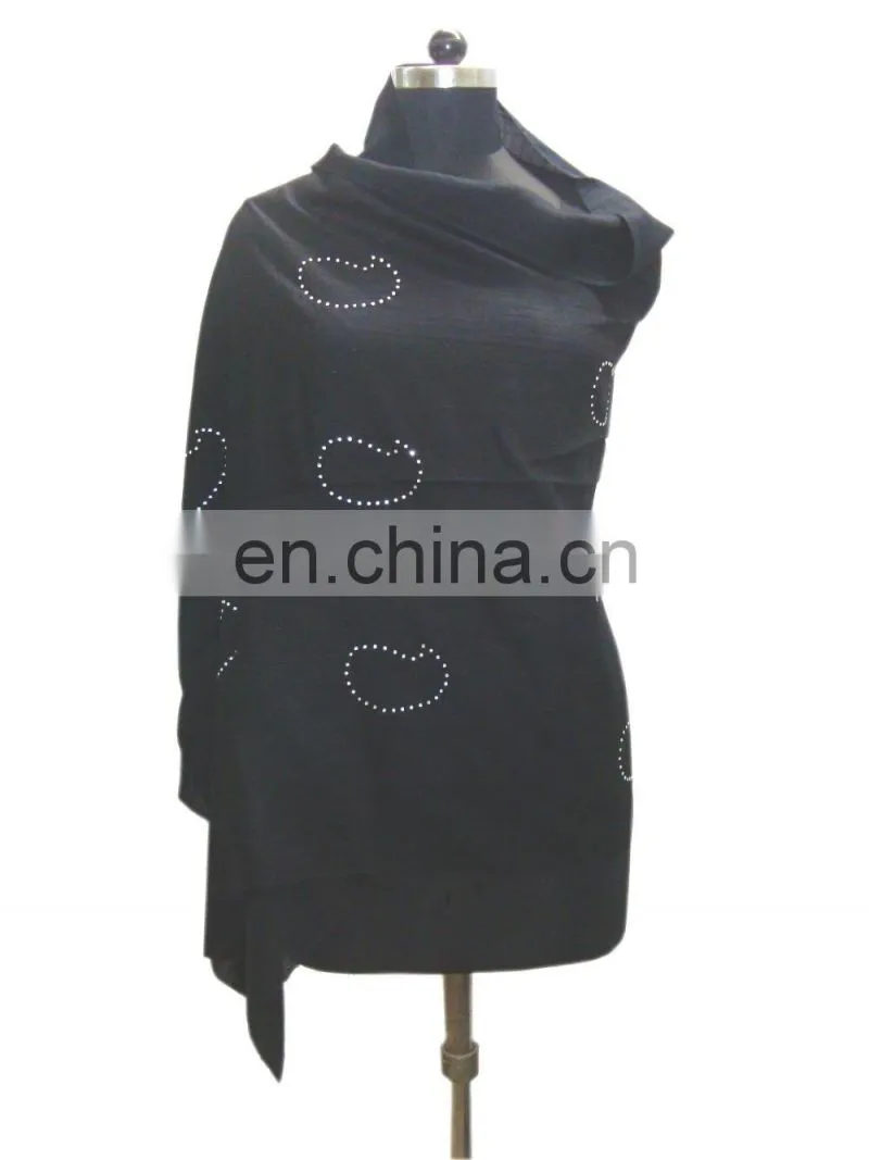 Pashmina Shawl with Crystals