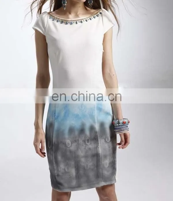 2016 New fashion design lady dress