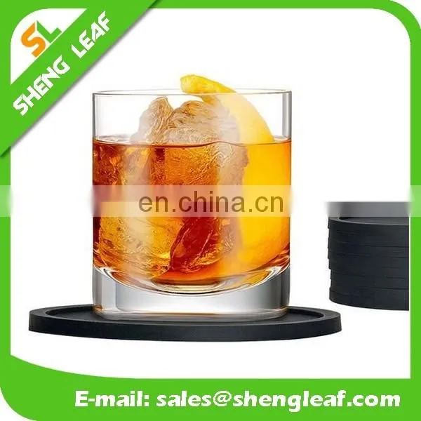 New product custom design silicon rubber cup coaster manufacturer sale