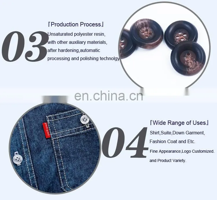 Quality Polyester Resin Suit Coat Button BP40537