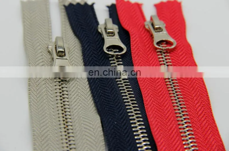 high quality customize NO.5 brass zipper for clothes
