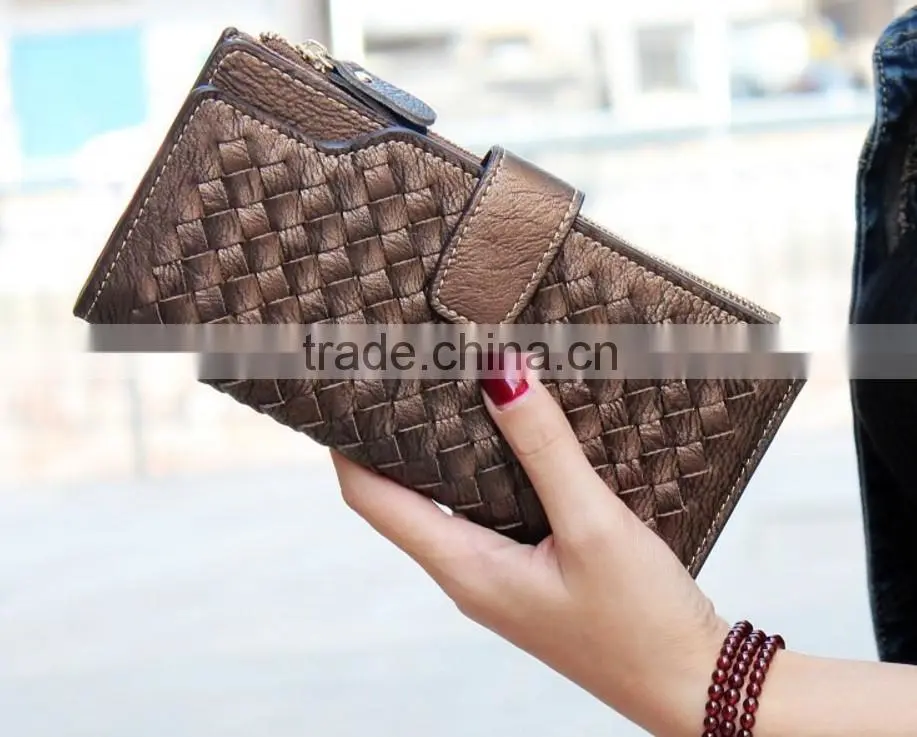Women wallet female ultra-thin design women's bow long wallet multi card holder wallet women's wallet purse