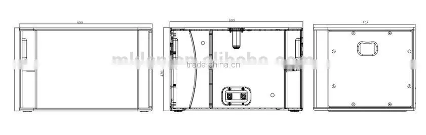 LS600 15" subwoofer, subwoofer speaker
