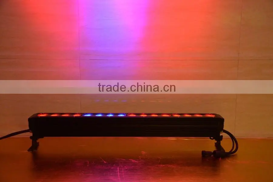 Guangzhou led light bar 16pcs*10w RGBW wall washer light